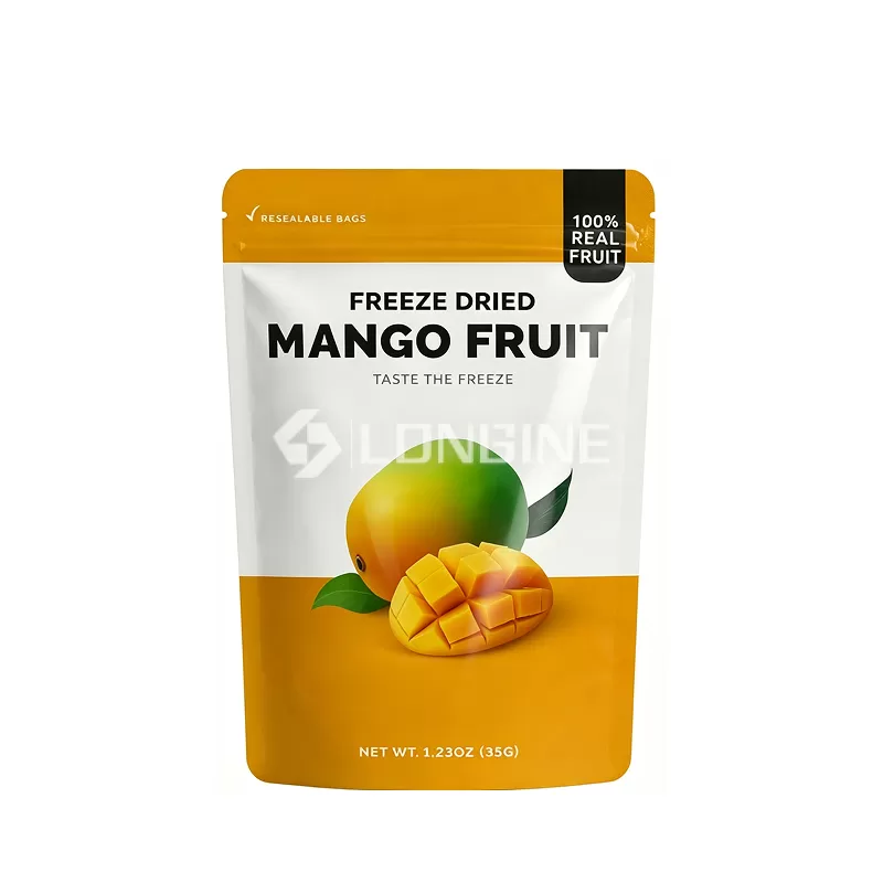 Freeze Dried Fruit Snack Packaging Bags