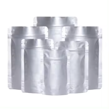 Aluminum Stand Up Zipper Pouch