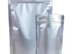 Aluminum Pouch Zip Flat Bottom