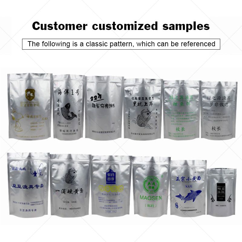 OEM Aluminum Ziplock Bag with Custom Size and Printing