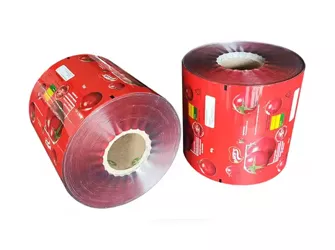 Spot Gloss Printed Roll Stock