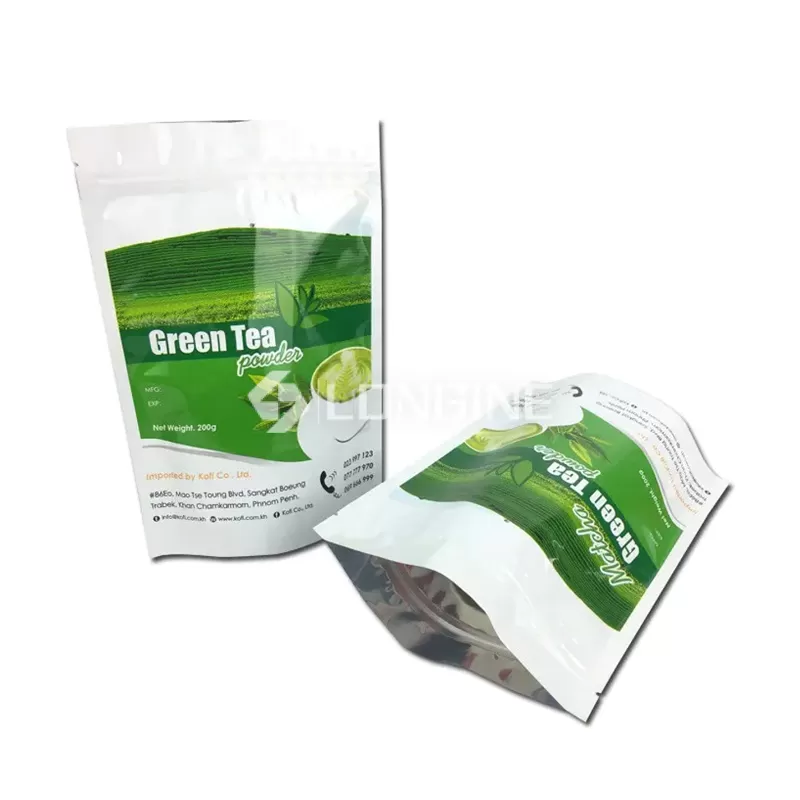 Aluminium Foil Tea Packaging Bag With Zipper