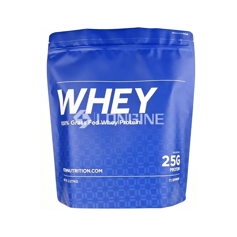 Zip Lock Protein Powder Packaging Pouches Bags 