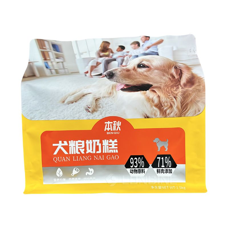 Zipper Stand Up Pet Food Bag