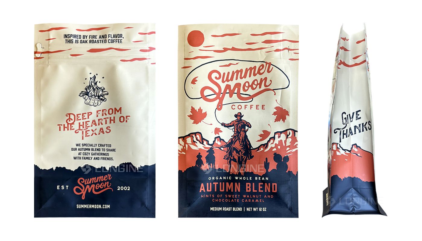 Eight Sides Coffee Bag Packaging