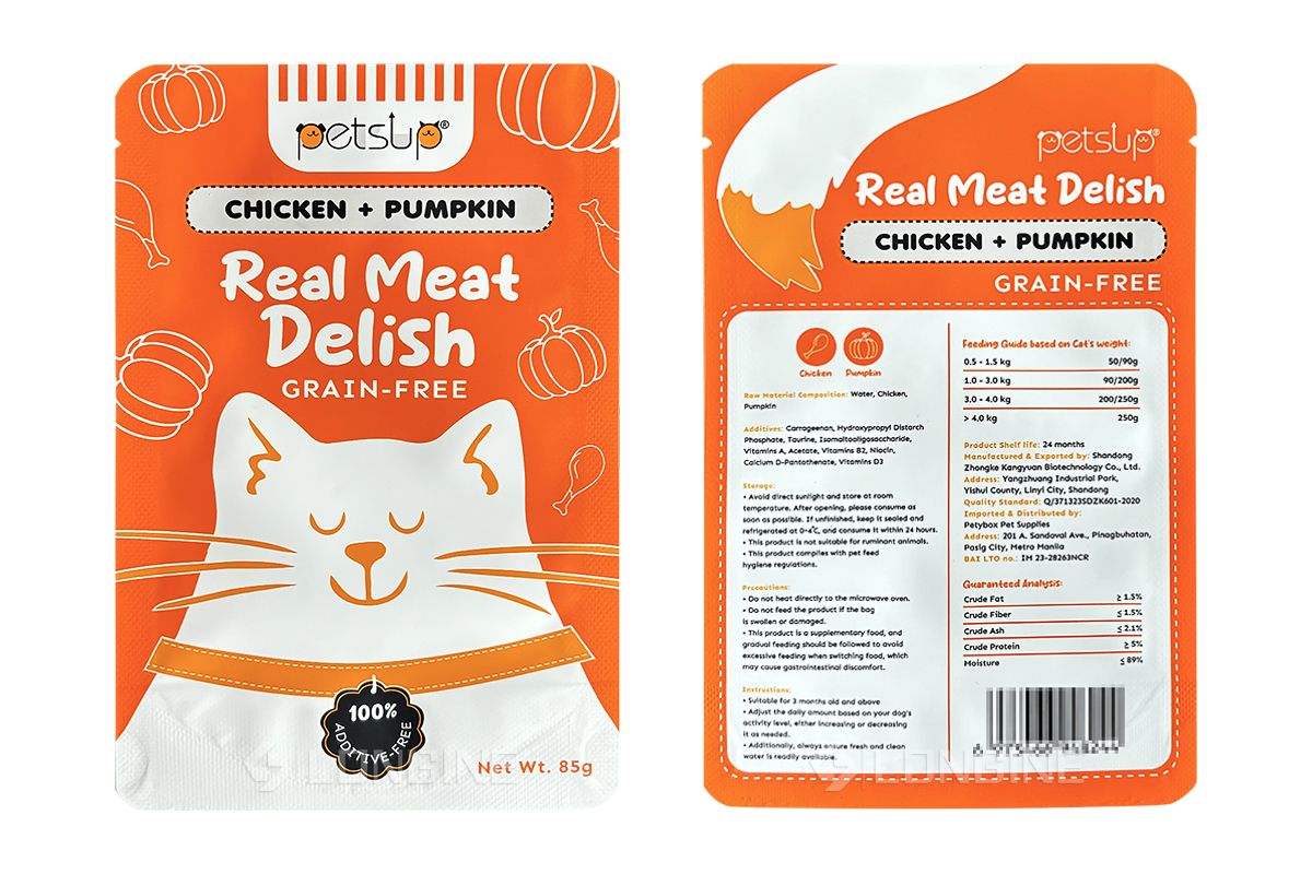 Wet Cat Food Pouch