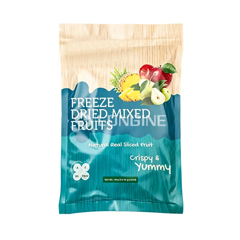 Freeze dried food pouches