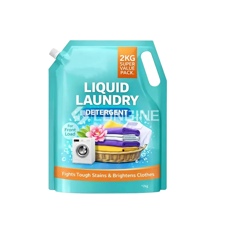 Laundry Detergent Spout Pouch