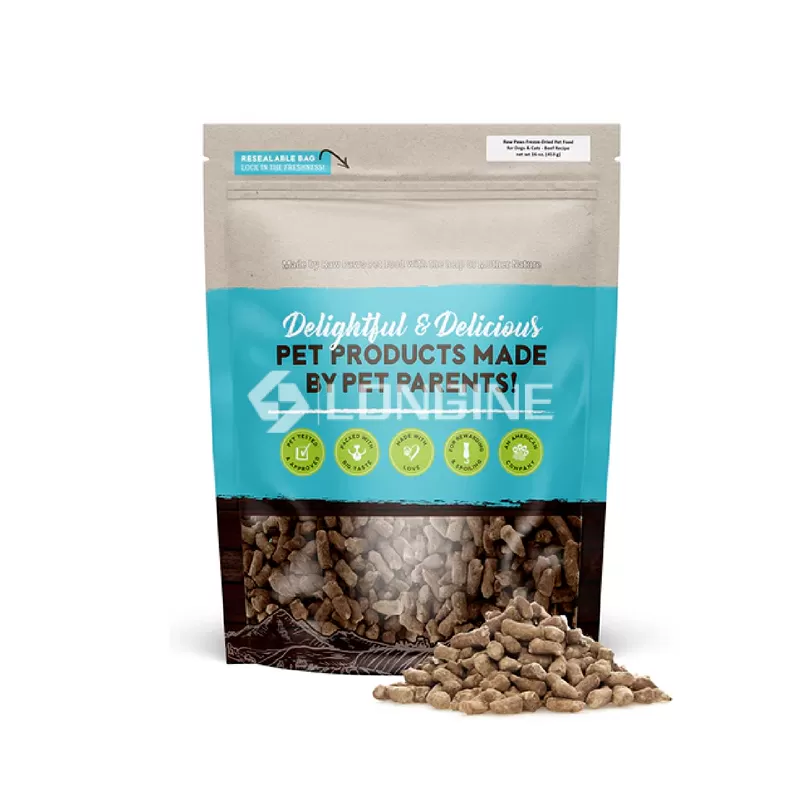 Freeze Dried Food Packaging Pouches with Zip Lock