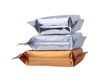 Aluminum Foil Quad Seal Bag