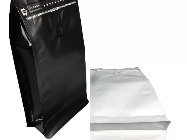 Stand Up Zipper Coffee Bag