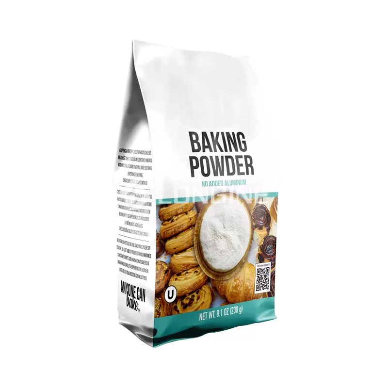 Side Gusset Bags Baking Powder Packaging