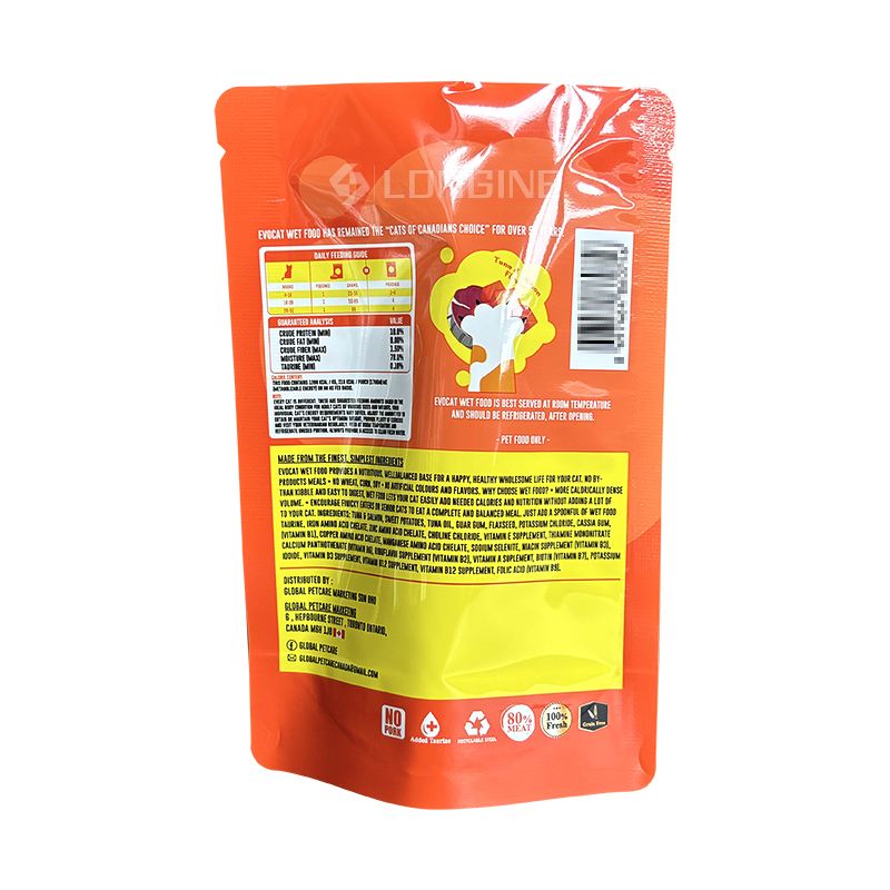Wet Cat Food Pouch Custom