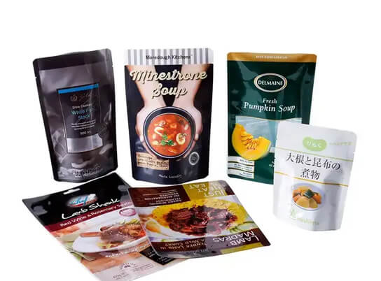 Retort Pouches for High-Temperature Food Packaging